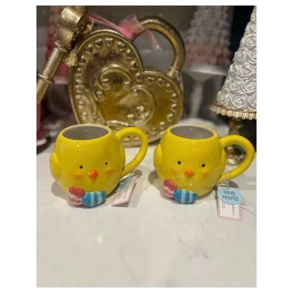 Tik Tok Viral Cupcake And Cashmere Easter Chic Mug Set of 2 - Picture 7 of 8